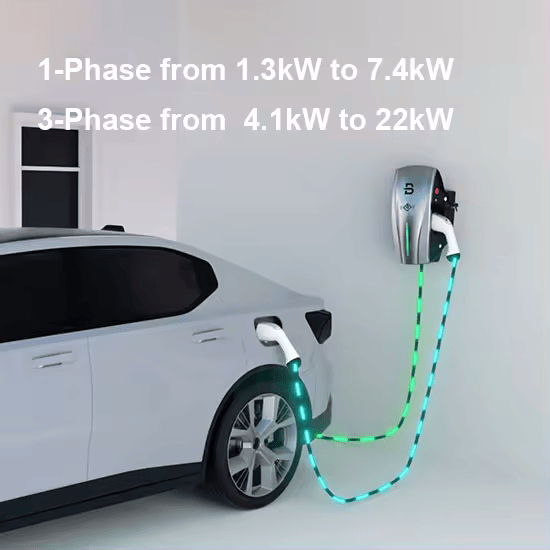 Зарядные станции для электромобилей Зарядная станция Beny BCP-AT2N-L 22kWt T2