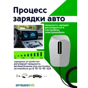 Зарядное устройство для электромобиля EPE-070 Type 2