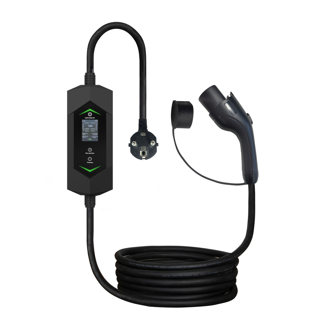 Зарядные устройства для электромобилей Зарядное устройство Auxus GB/T 6-16A (3,5 кВт, 1 фаза)
