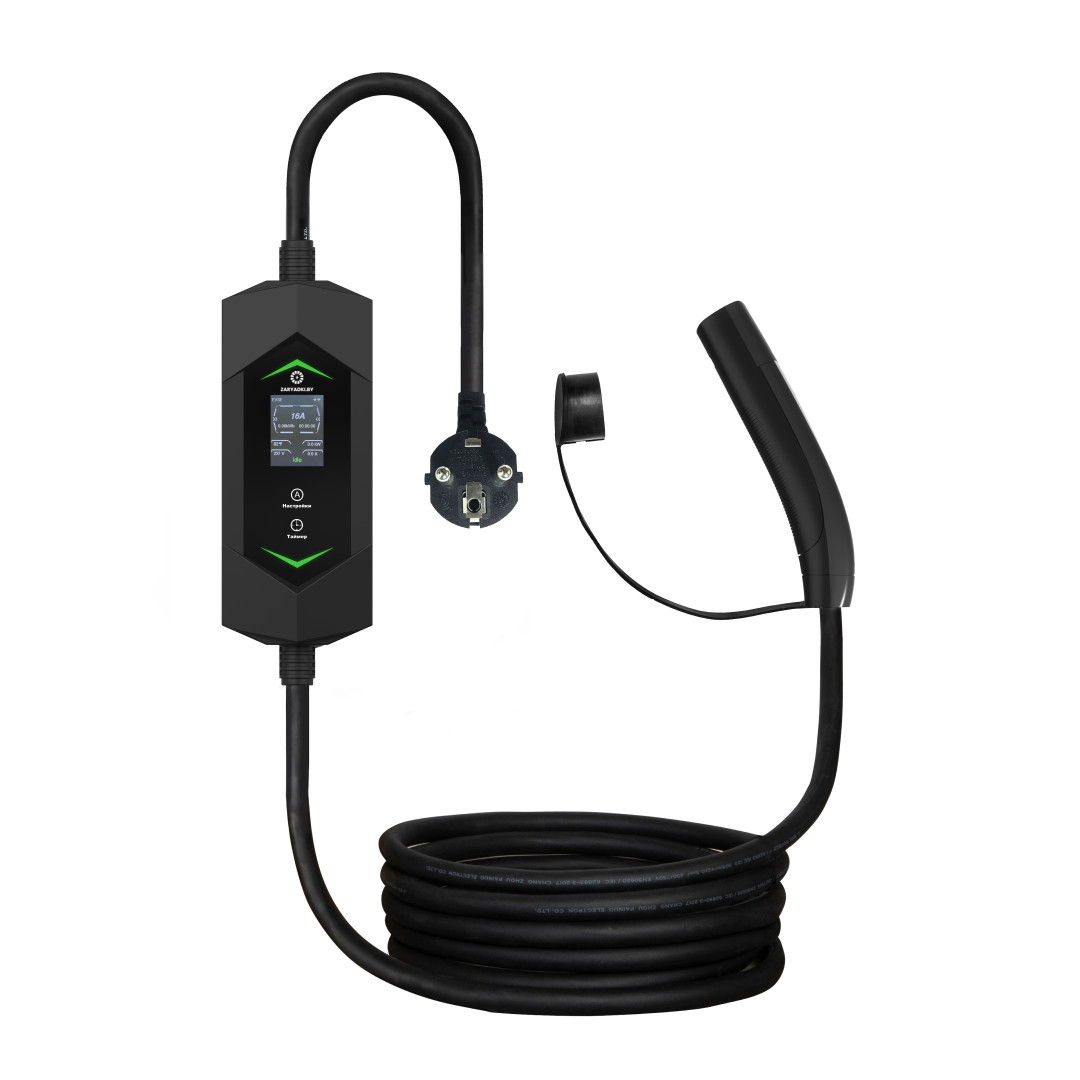 Зарядные устройства для электромобилей Зарядное устройство Auxus Tesla Nacs 6-16A (3,5 кВт, 1 фаза)