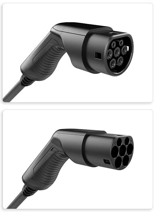 Зарядные кабели для электромобилей Зарядный кабель Auxus Type2 - Type2 (32 A, 1 фаза, 7 кВт, 5 метров)